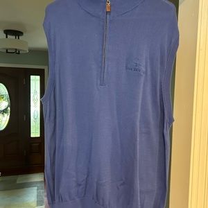 Turtleson Men’s 1/4 Zip Sweater Vest XL